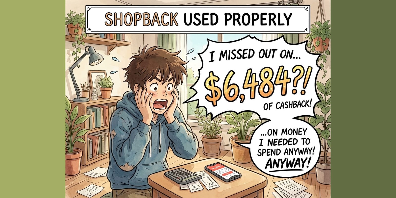ShopBack, Used Properly: S$6,484 of Cashback for Spending We Would Have Done Anyway