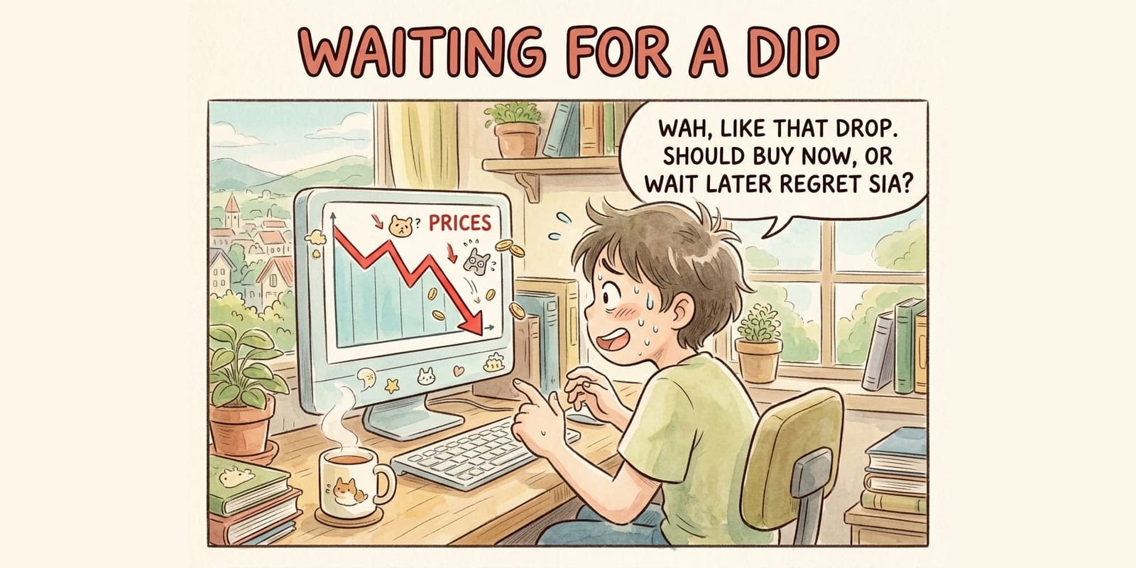 The Dip You Are Waiting For Turns Up About a Third of the Time