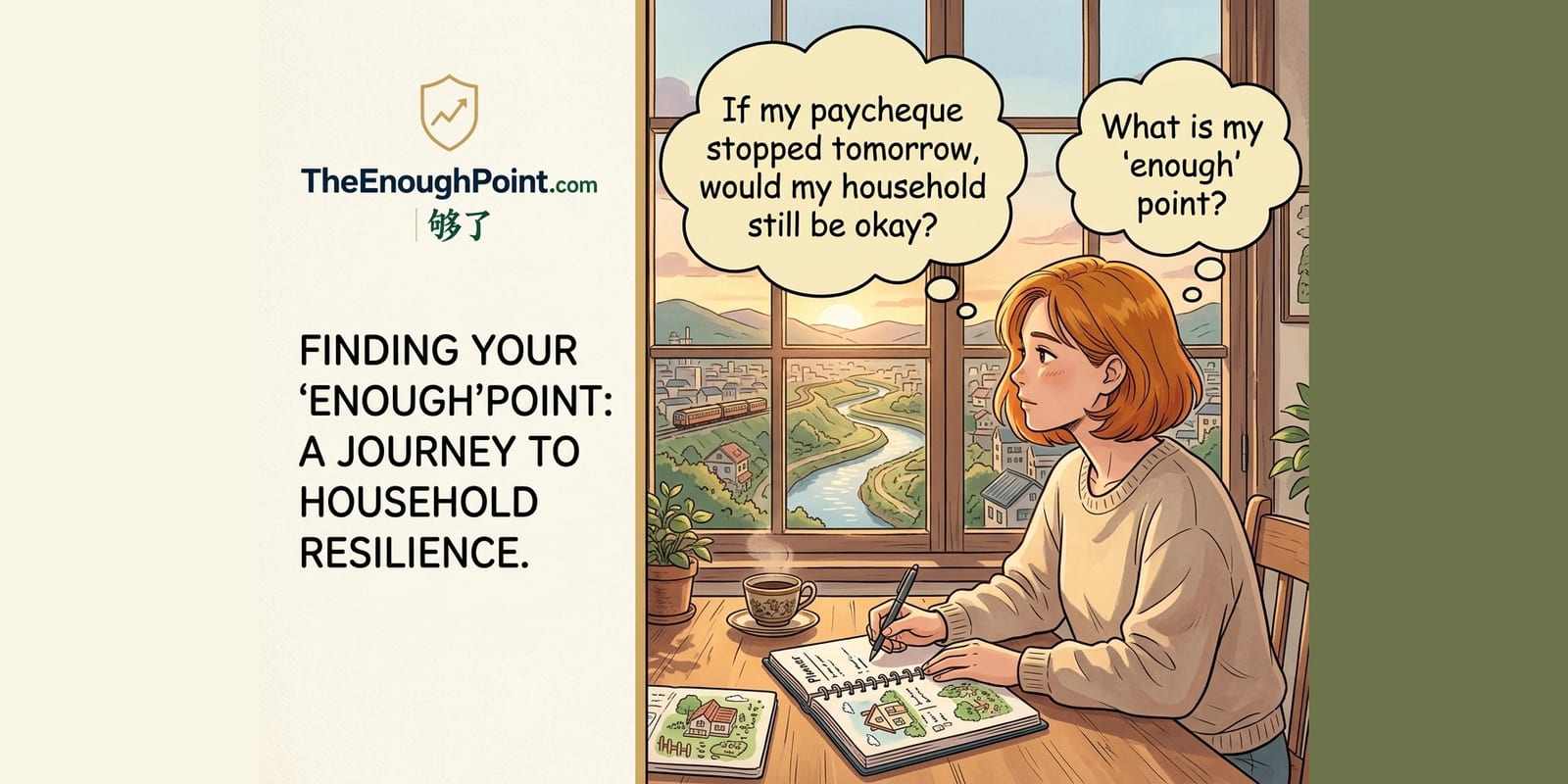 Where Is Your Enough Point? Switch Off the Paycheque