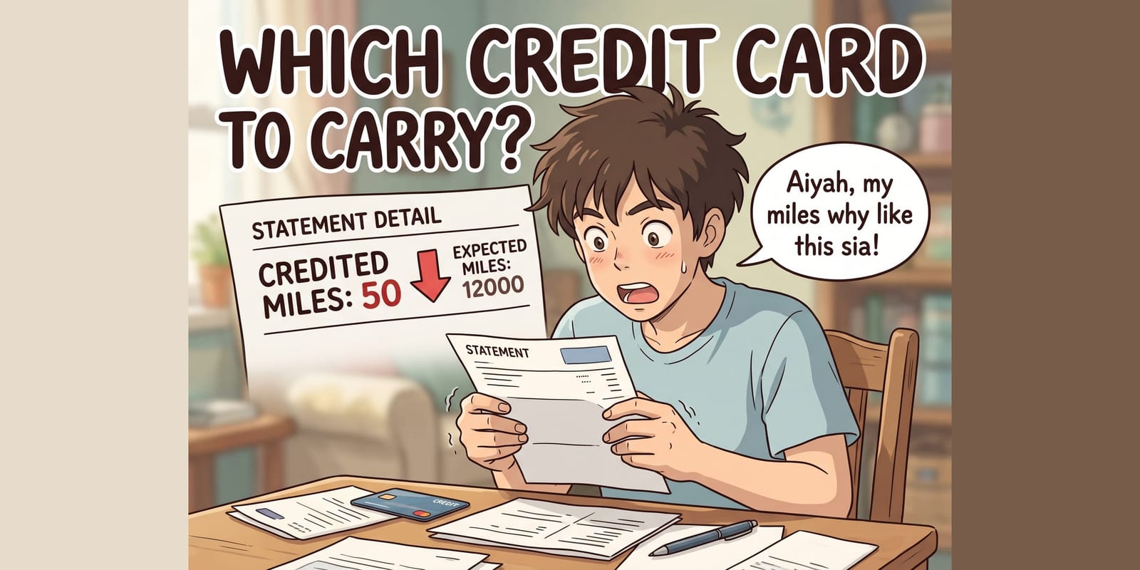 Your Miles Card Stops Paying After S$1,000 a Month